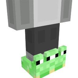 Thumbnail of the Minecraft Bedrock Marketplace product Frog Slippers created by Block Perfect Studios.