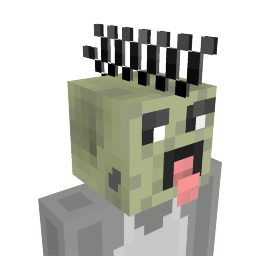 Thumbnail of the Minecraft Bedrock Marketplace product Goofy Zombie Mask created by Block Perfect Studios.
