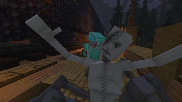 Screenshot of the Minecraft Bedrock Marketplace product Horror Circus Add-On created by Block Perfect Studios.