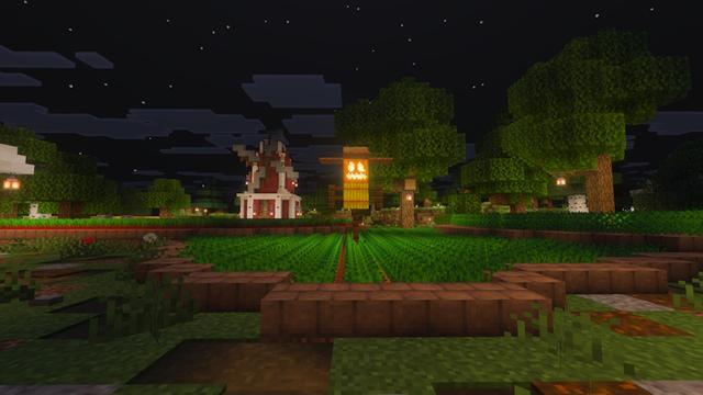 Screenshot of the Minecraft Bedrock Marketplace product Little Farm created by Block Perfect Studios.