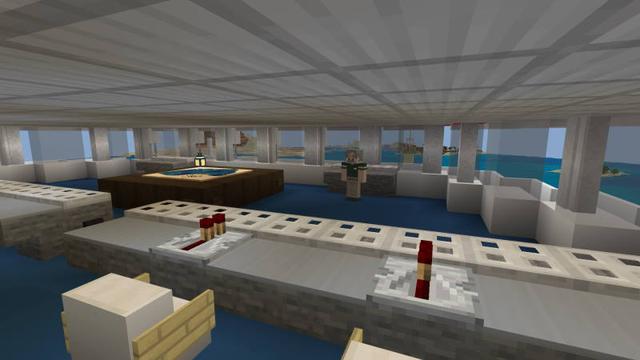 Screenshot of the Minecraft Bedrock Marketplace product Ocean Explorers created by Block Perfect Studios.