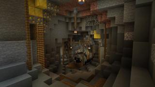 Screenshot of the Minecraft Bedrock Marketplace product OP Piglin Bartering created by Block Perfect Studios.