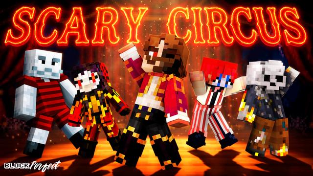 Thumbnail of the Minecraft Bedrock Marketplace product Scary Circus created by Block Perfect Studios.