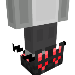 Thumbnail of the Minecraft Bedrock Marketplace product Shadow Bunny Slippers created by Block Perfect Studios.