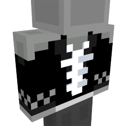 Thumbnail of the Minecraft Bedrock Marketplace product Spooky Crop Top created by Block Perfect Studios.