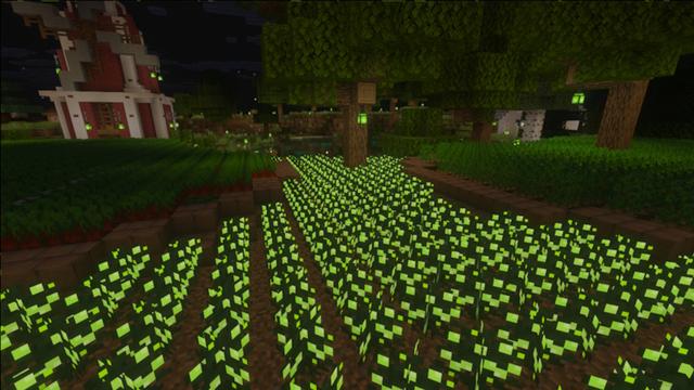 Screenshot of the Minecraft Bedrock Marketplace product XP Berries created by Block Perfect Studios.