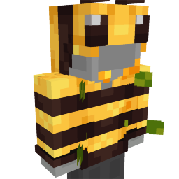 Thumbnail of the Minecraft Bedrock Marketplace product Bee Sleepwear created by Block Studios.