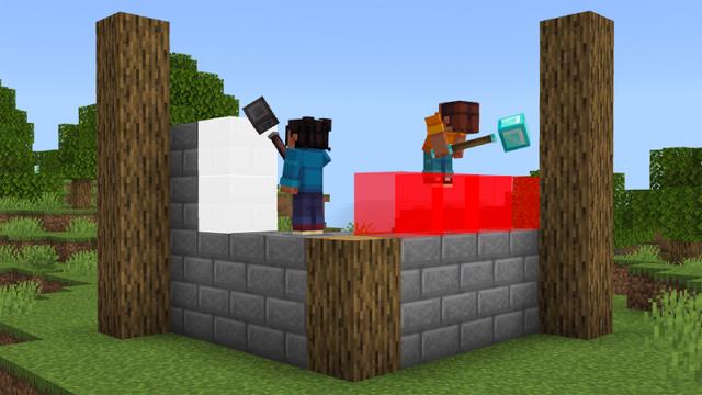 Screenshot of the Minecraft Bedrock Marketplace product Builders Wands Add-On created by Block Studios.