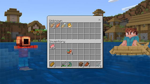 Screenshot of the Minecraft Bedrock Marketplace product Gadgets Add-On created by Block Studios.