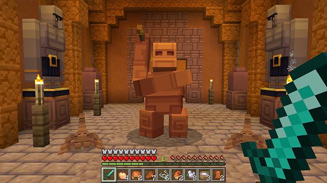 Screenshot of the Minecraft Bedrock Marketplace product More Structures Add-On created by Block Studios.