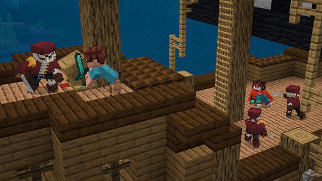 Screenshot of the Minecraft Bedrock Marketplace product More Structures Add-On created by Block Studios.