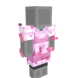 Thumbnail of the Minecraft Bedrock Marketplace product Pink Anime Dress created by Block Studios.