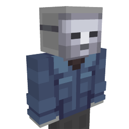 Thumbnail of the Minecraft Bedrock Marketplace product Scary Mask Costume created by Block Studios.
