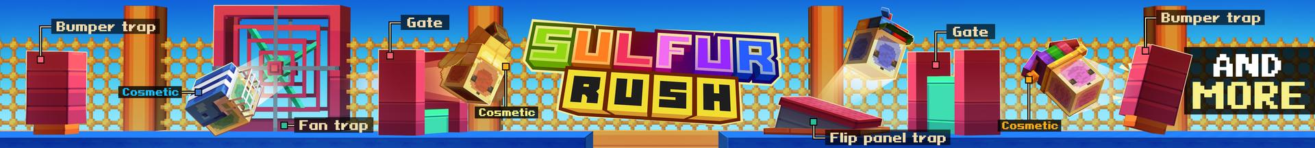 Panorama of the Minecraft Bedrock Marketplace product Sulfur Rush created by Block Studios.