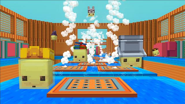 Screenshot of the Minecraft Bedrock Marketplace product Sulfur Rush created by Block Studios.
