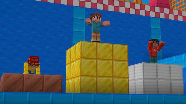 Screenshot of the Minecraft Bedrock Marketplace product Sulfur Rush created by Block Studios.