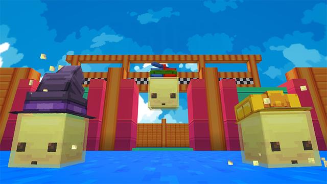 Screenshot of the Minecraft Bedrock Marketplace product Sulfur Rush created by Block Studios.