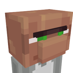 Thumbnail of the Minecraft Bedrock Marketplace product Wide Villager Head created by Block Studios.