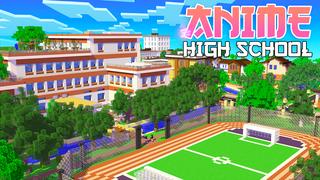 Thumbnail of the Minecraft Bedrock Marketplace product Anime High School created by Blockception.