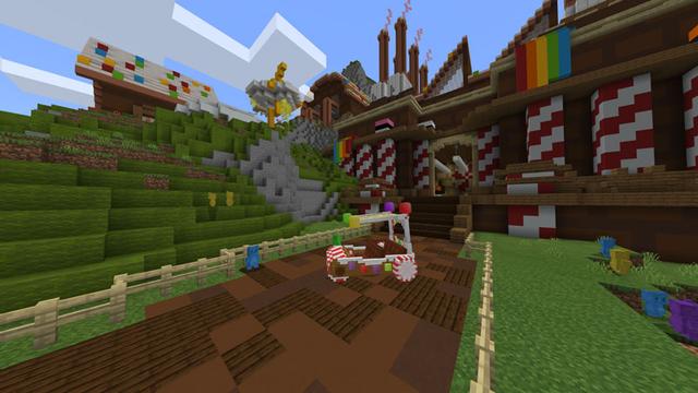 Screenshot of the Minecraft Bedrock Marketplace product Candy Land created by Blockception.