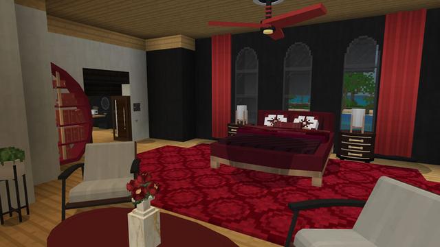 Screenshot of the Minecraft Bedrock Marketplace product Deluxe Furniture: Superyacht created by Blockception.