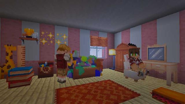 Screenshot of the Minecraft Bedrock Marketplace product Deluxe Furniture Add-On created by Blockception.