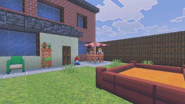 Screenshot of the Minecraft Bedrock Marketplace product Deluxe Furniture Add-On created by Blockception.