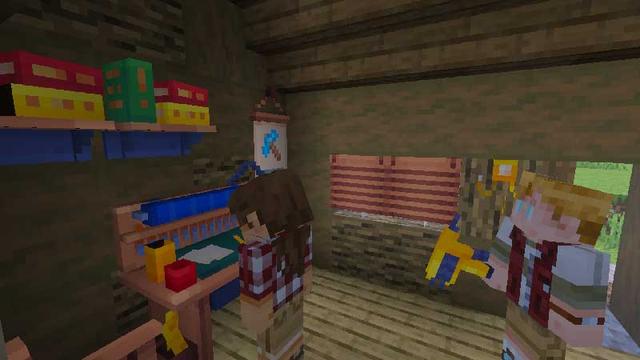 Screenshot of the Minecraft Bedrock Marketplace product Deluxe Furniture Add-On created by Blockception.