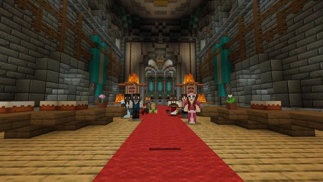 Screenshot of the Minecraft Bedrock Marketplace product Dragon's Tale created by Blockception.