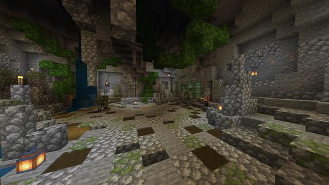 Screenshot of the Minecraft Bedrock Marketplace product Dragon's Tale created by Blockception.