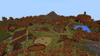 Screenshot of the Minecraft Bedrock Marketplace product Fall Fest created by Blockception.