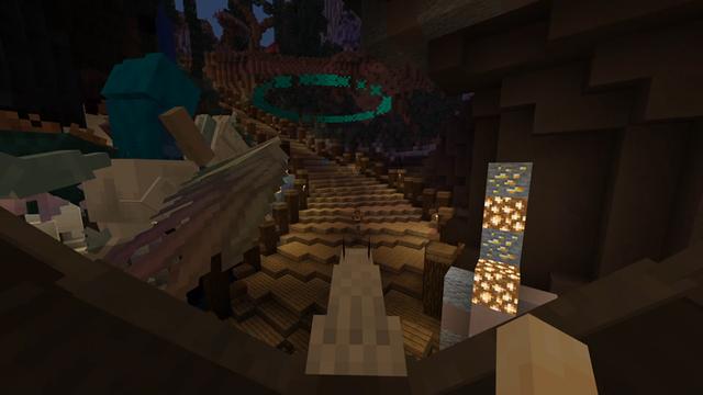 Screenshot of the Minecraft Bedrock Marketplace product Fantasy Racers created by Blockception.