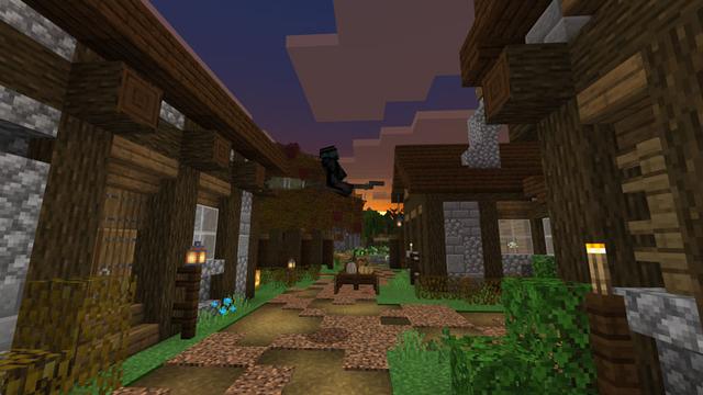 Screenshot of the Minecraft Bedrock Marketplace product Hallow's Grove created by Blockception.