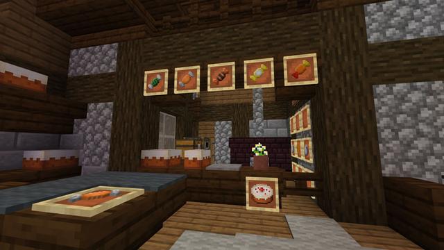 Screenshot of the Minecraft Bedrock Marketplace product Hallow's Grove created by Blockception.