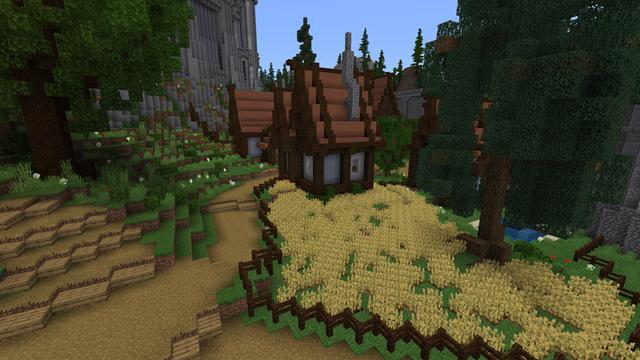 Screenshot of the Minecraft Bedrock Marketplace product Kingdom: Survival created by Blockception.