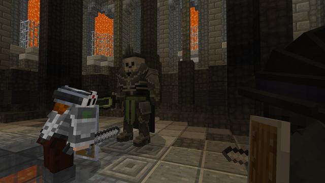 Screenshot of the Minecraft Bedrock Marketplace product Minigames of Sleepy Hollow created by Blockception.