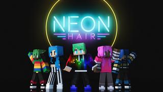 Thumbnail of the Minecraft Bedrock Marketplace product Neon Hair created by Blockception.