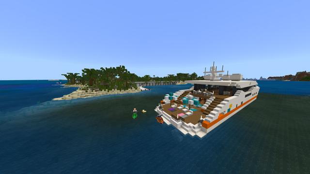 Screenshot of the Minecraft Bedrock Marketplace product Paradise Resort created by Blockception.