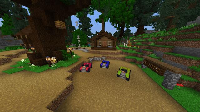 Screenshot of the Minecraft Bedrock Marketplace product Pinewood Resort created by Blockception.