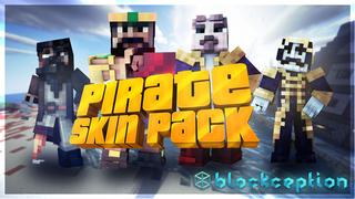 Thumbnail of the Minecraft Bedrock Marketplace product Pirate Skin Pack created by Blockception.