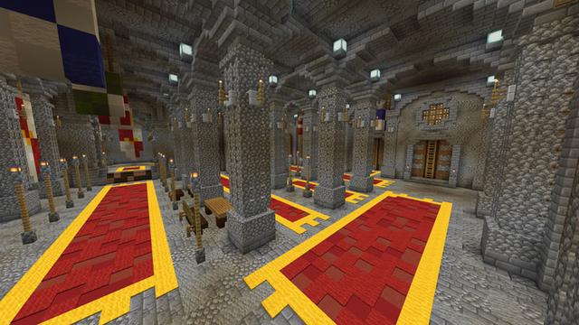Screenshot of the Minecraft Bedrock Marketplace product Rocky Coast Keep created by Blockception.