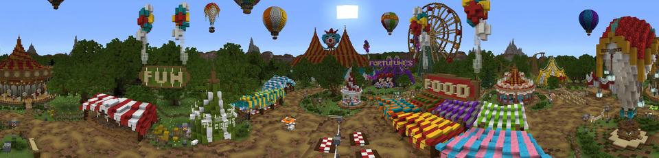 Panorama of the Minecraft Bedrock Marketplace product Sam & Danni - Episode 8 created by Blockception.