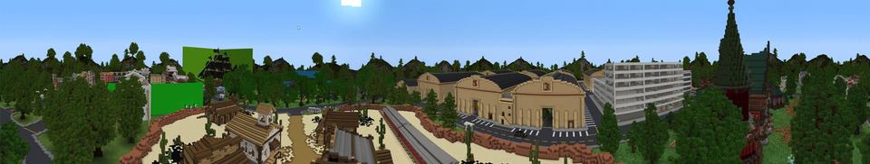 Panorama of the Minecraft Bedrock Marketplace product Sam & Danni - Episode 7 created by Blockception.