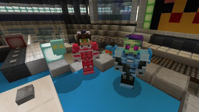 Screenshot of the Minecraft Bedrock Marketplace product Sam & Danni - Episode 2 created by Blockception.