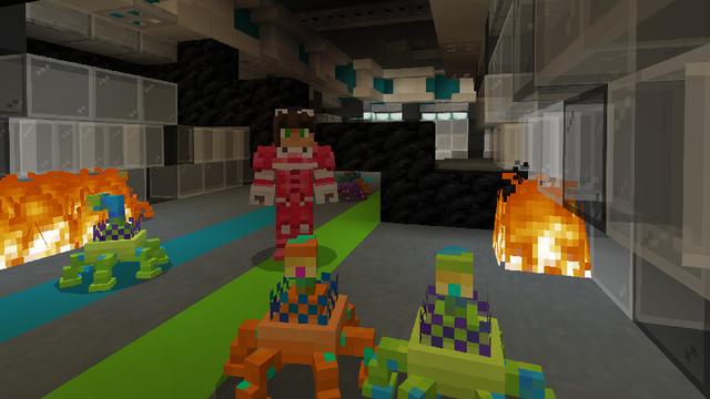 Screenshot of the Minecraft Bedrock Marketplace product Sam & Danni - Episode 2 created by Blockception.
