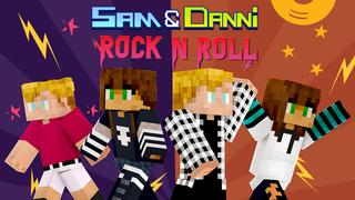 Thumbnail of the Minecraft Bedrock Marketplace product Sam & Danni Rock N Roll created by Blockception.