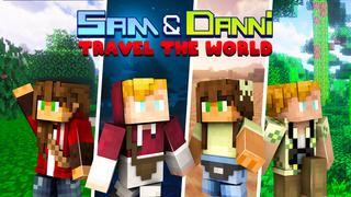 Thumbnail of the Minecraft Bedrock Marketplace product Sam & Danni Travel The World created by Blockception.