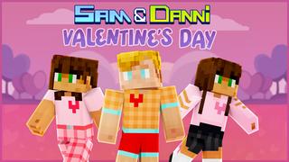 Thumbnail of the Minecraft Bedrock Marketplace product Sam & Danni Valentine's Day created by Blockception.