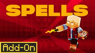 Thumbnail of the Minecraft Bedrock Marketplace product Spells Add-On created by Blockception.