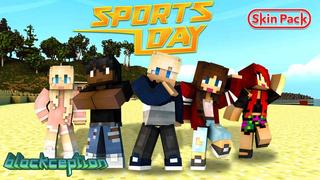 Thumbnail of the Minecraft Bedrock Marketplace product Sports Day Skin Pack created by Blockception.